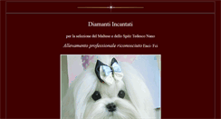 Desktop Screenshot of diamantiincantati.it